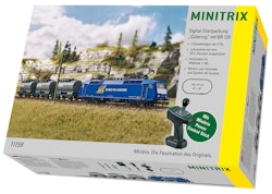 TR11158 - Startsats godståg "Widmer Rail Services" - Minitrix N