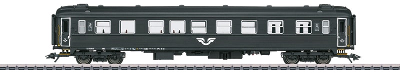 MÄ4378801 - Personvagn 1/2 klass SJ - Märklin H0