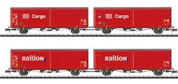 TR15544 - Godsvagnsats DBAG/-Cargo - Minitrix N