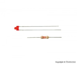 VI3553 - LED-lampa, röd - Viessmann