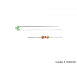 VI3554 - LED-lampa, grön - Viessmann