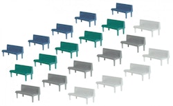 FA180441 - Sittbänkar - Faller H0