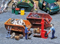 FA180908 - Avfallscontainrar - Faller H0