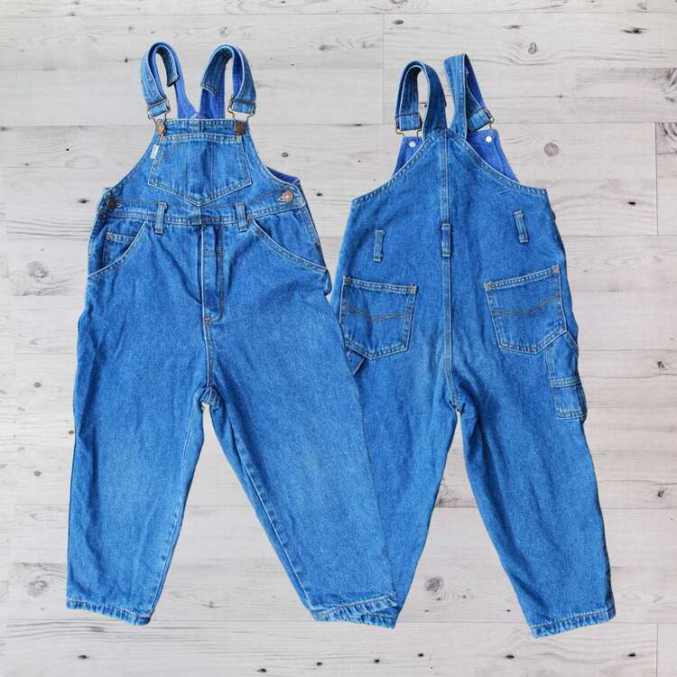 Snickarbyxa jeans, H&M, Stl 104