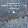 Knee patch lagning av barnjeans