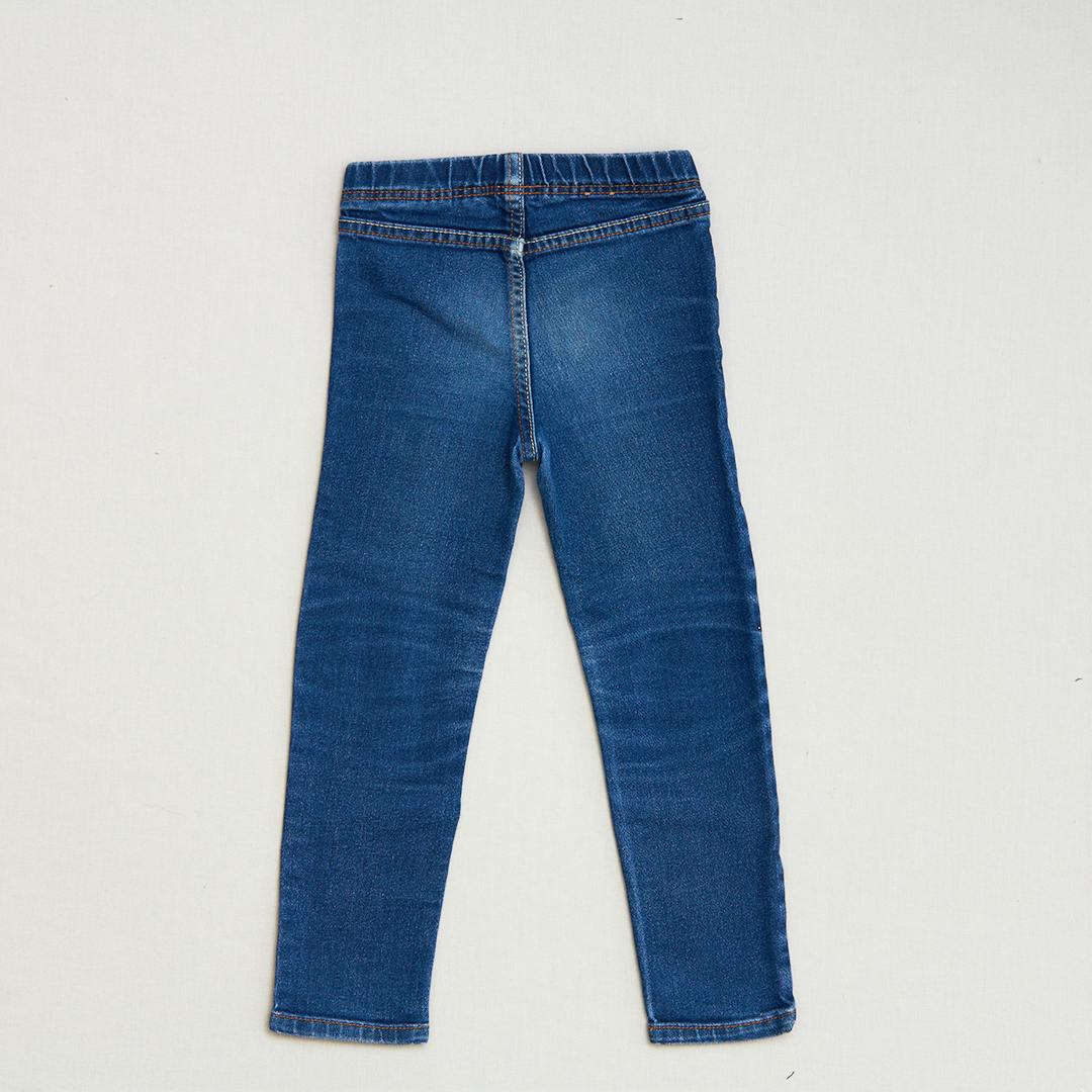 Slitstarka barnjeans, Leggings, Stl 110