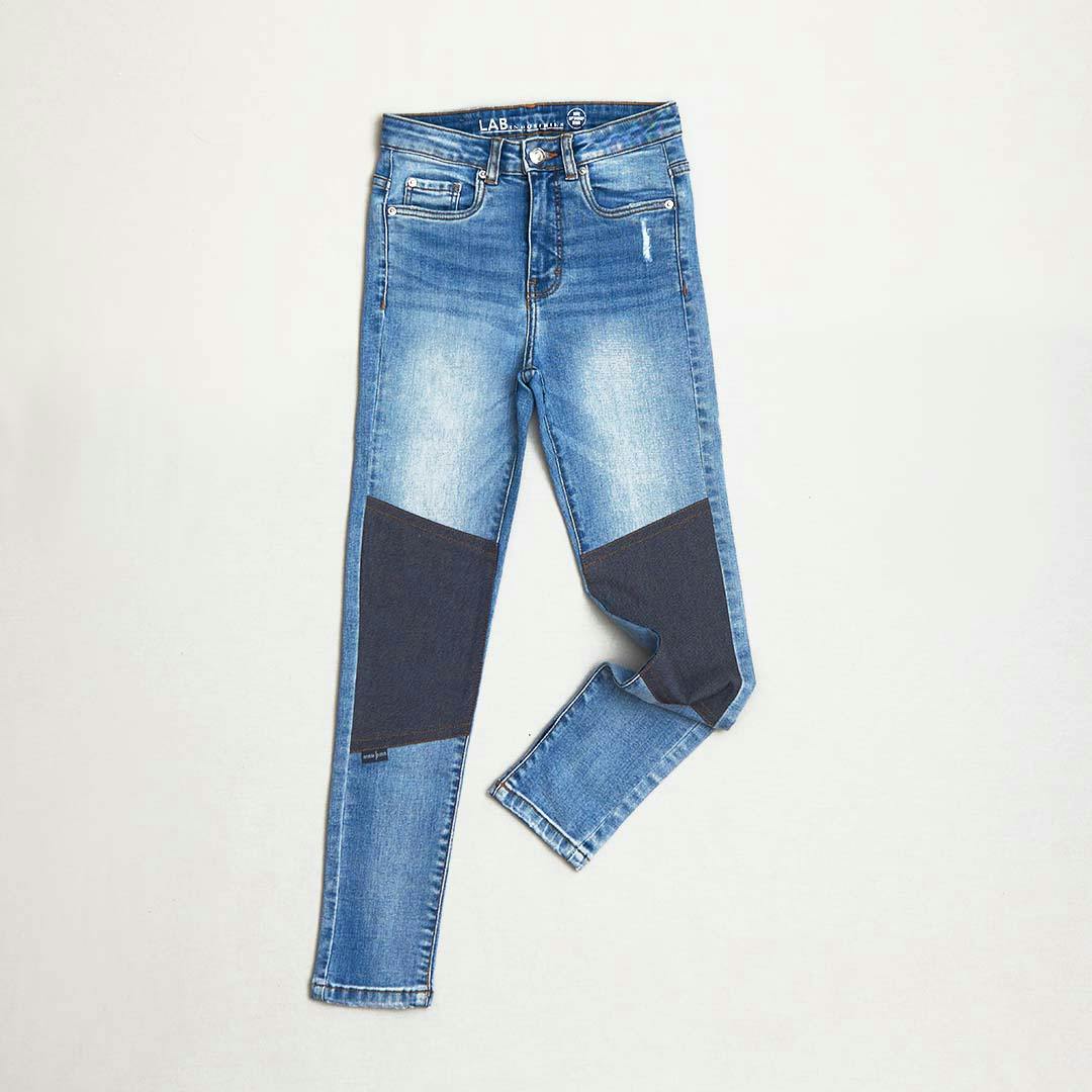 Slitstarka jeans, Slim fit, Stl 140