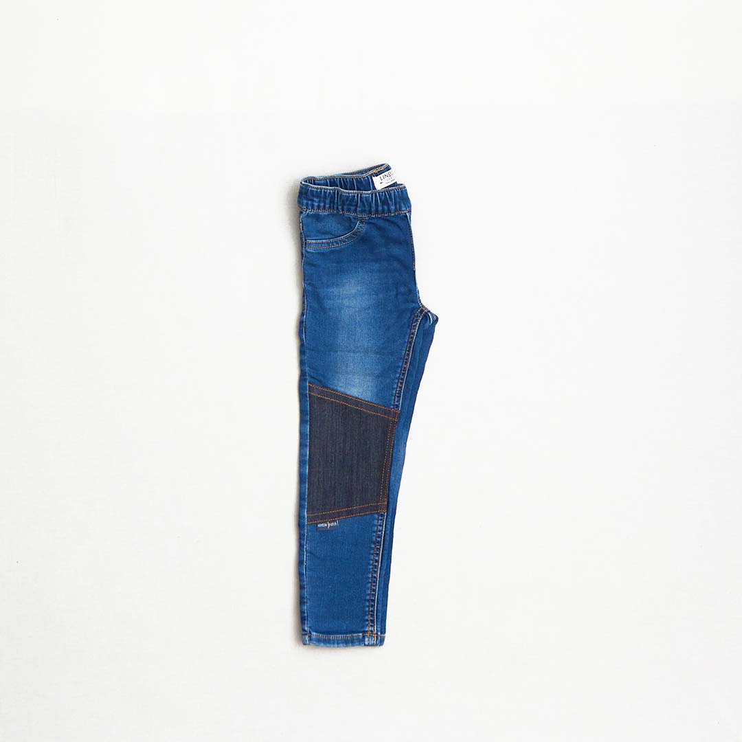 Slitstarka slim fit jeans/Tregging, Stl 98