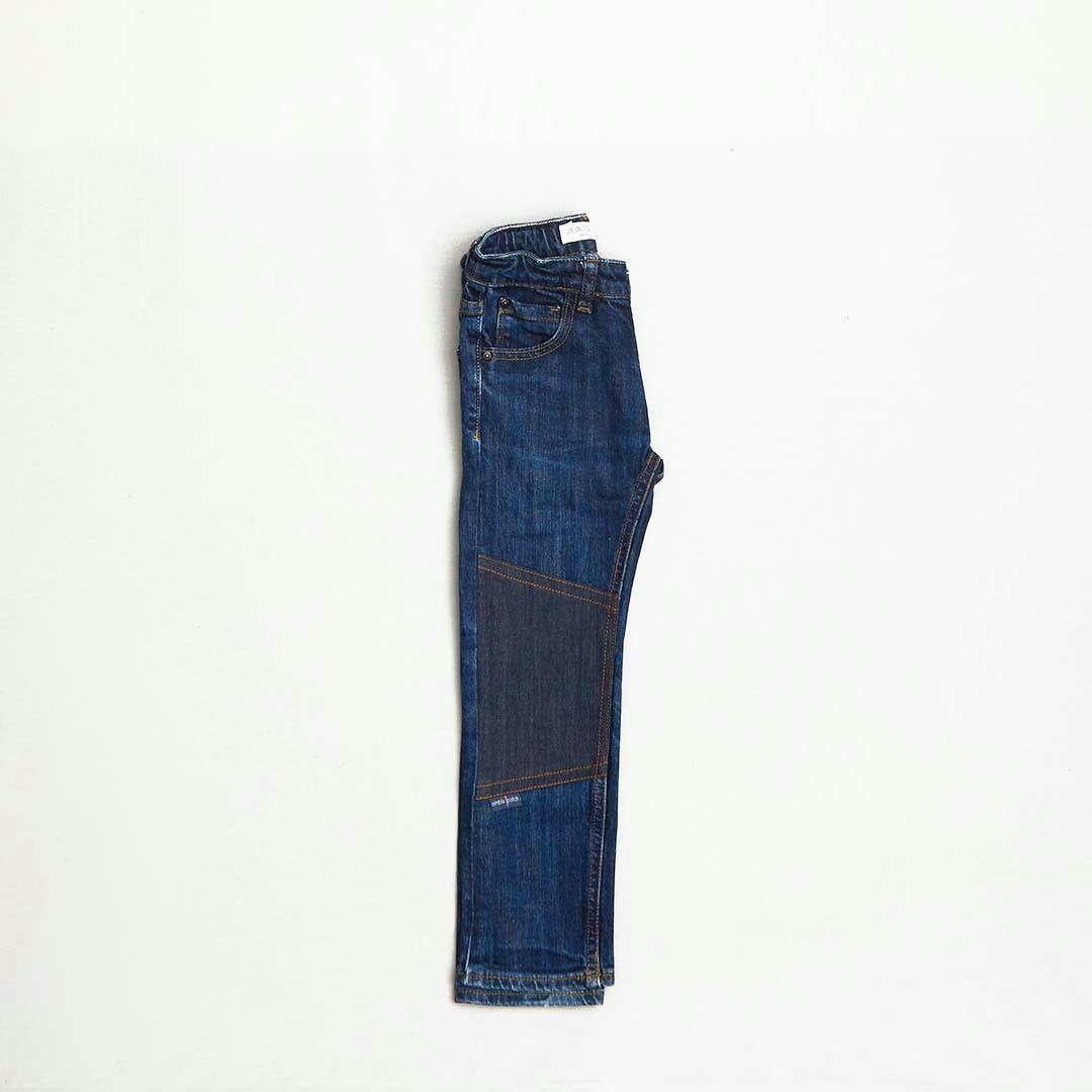 Slitstarka jeans, Regular fit, Stl 110, Lindex