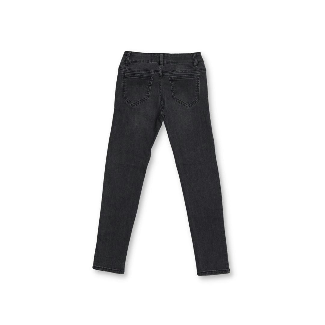 Slitstarka jeans, Slim fit, Stl 128, Lindex