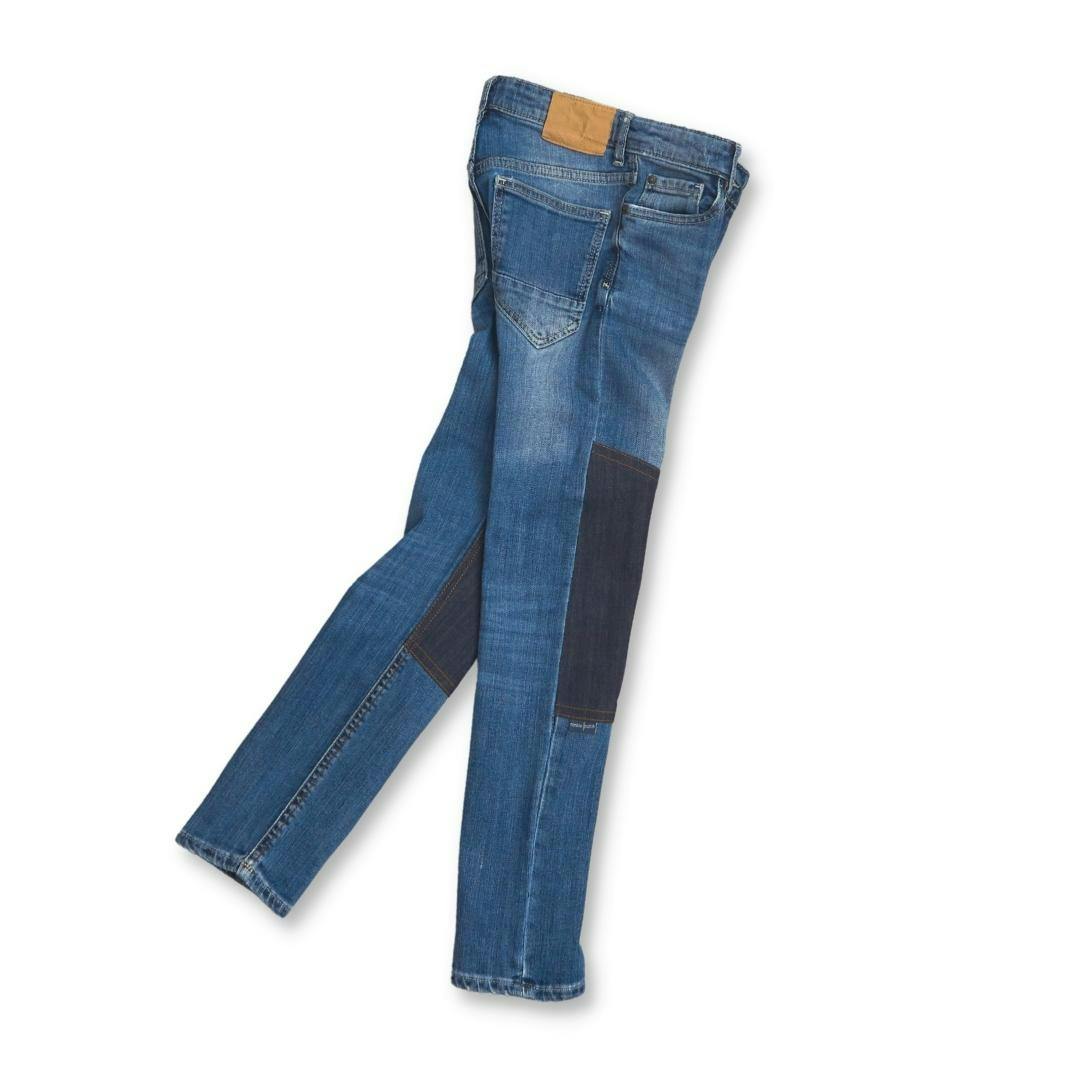 Slitstarka jeans, Regular fit, Stl 140, Lindex