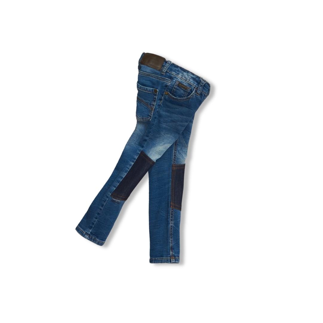 Slitstarka slimfit jeans, Stl 104, Kappahl