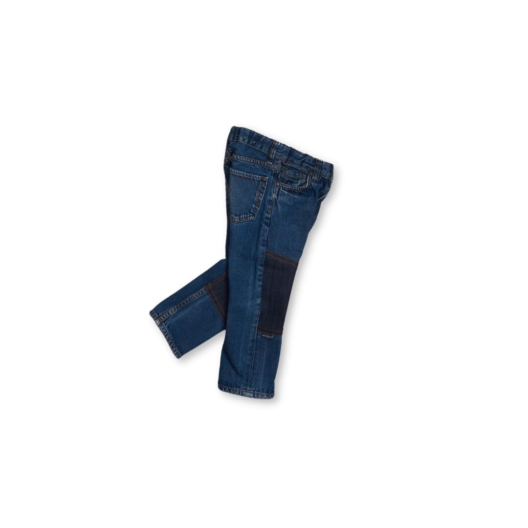 Slitstarka jeans i rak modell, Regular fit, stl 104, H&M