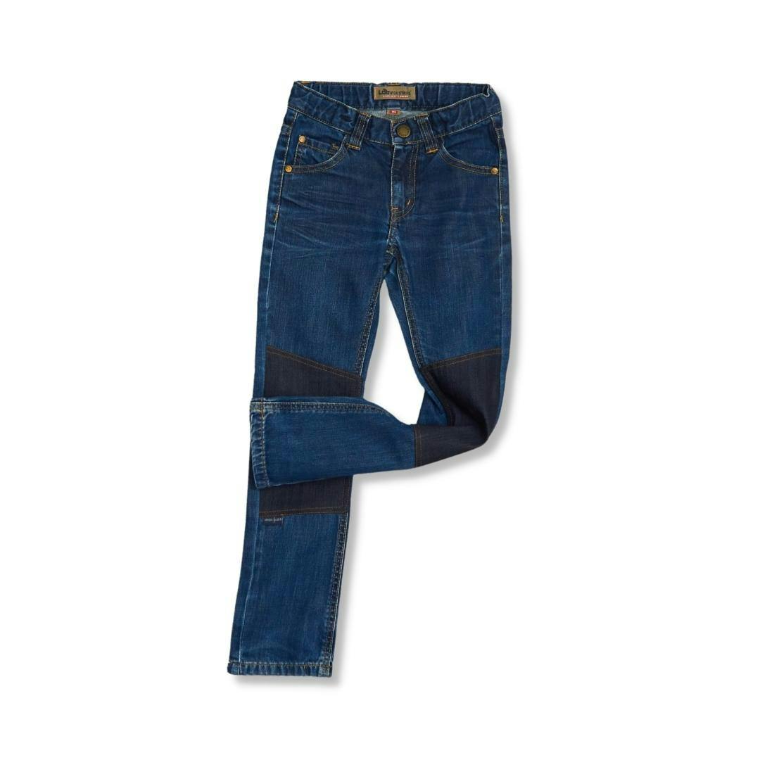 Slitstarka jeans i rak modell, Regular fit, Stl 116, Kappahl