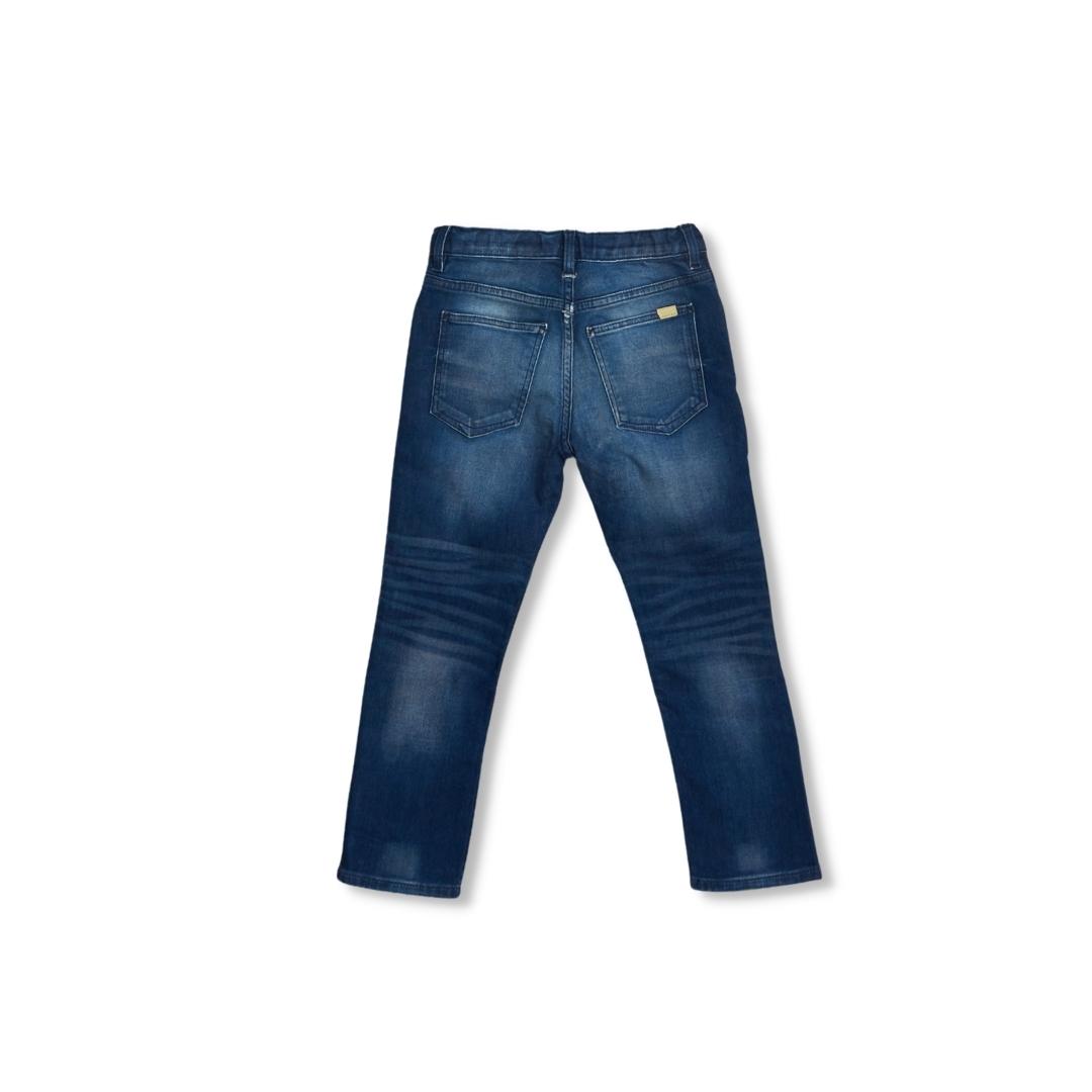 Slitstarka jeans i rak modell, Slim fit, Stl 110, H&M