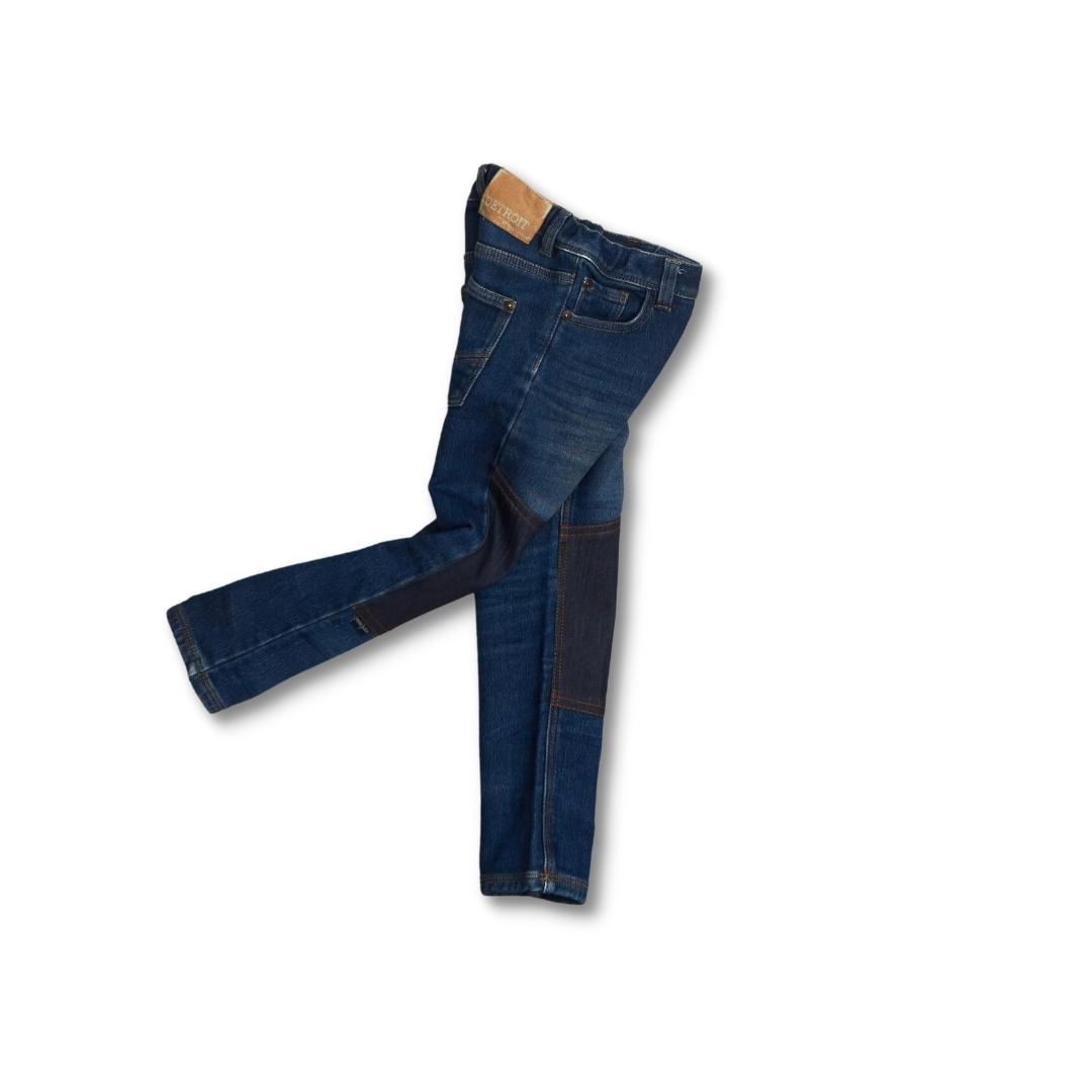 Slitstarka jeans i rak modell, Regular fit, stl 110, Lindex