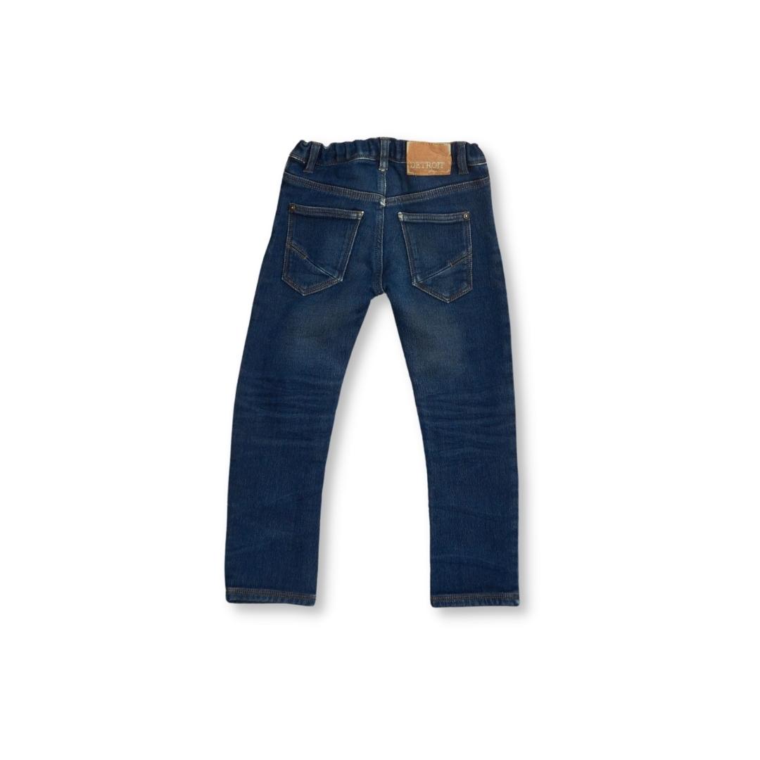 Slitstarka jeans i rak modell, Regular fit, stl 110, Lindex