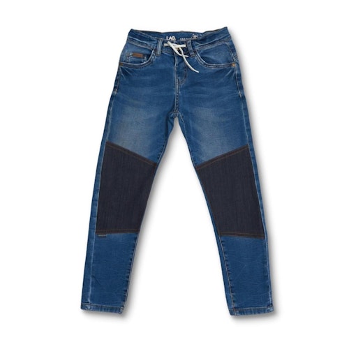Slitstarka stretchiga jeans, Regular fit, Stl 134