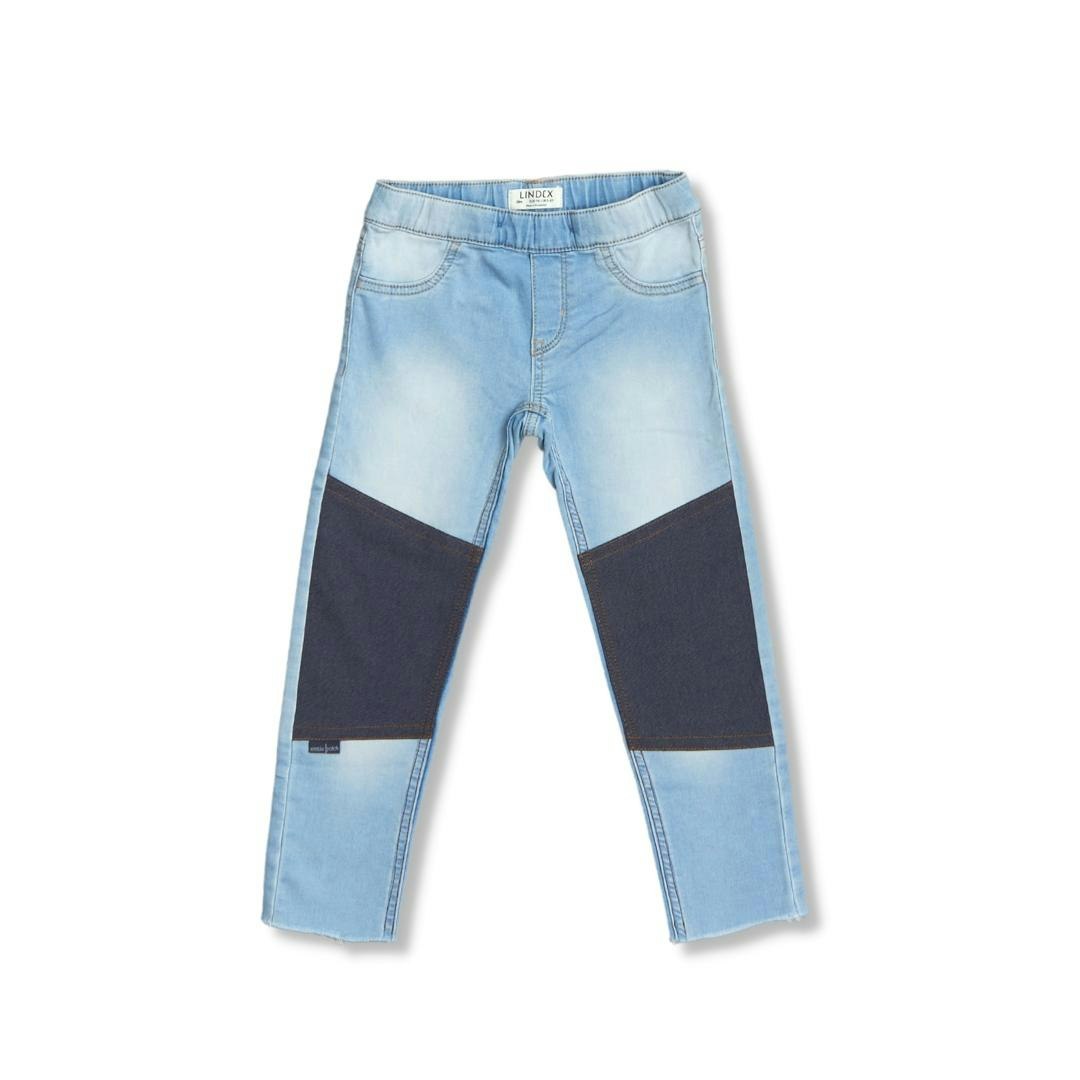 Slitstarka slim jeans/Leggings, Stl 116, Lindex - Nimble Patch hållbara &  slitstarka jeans för barn