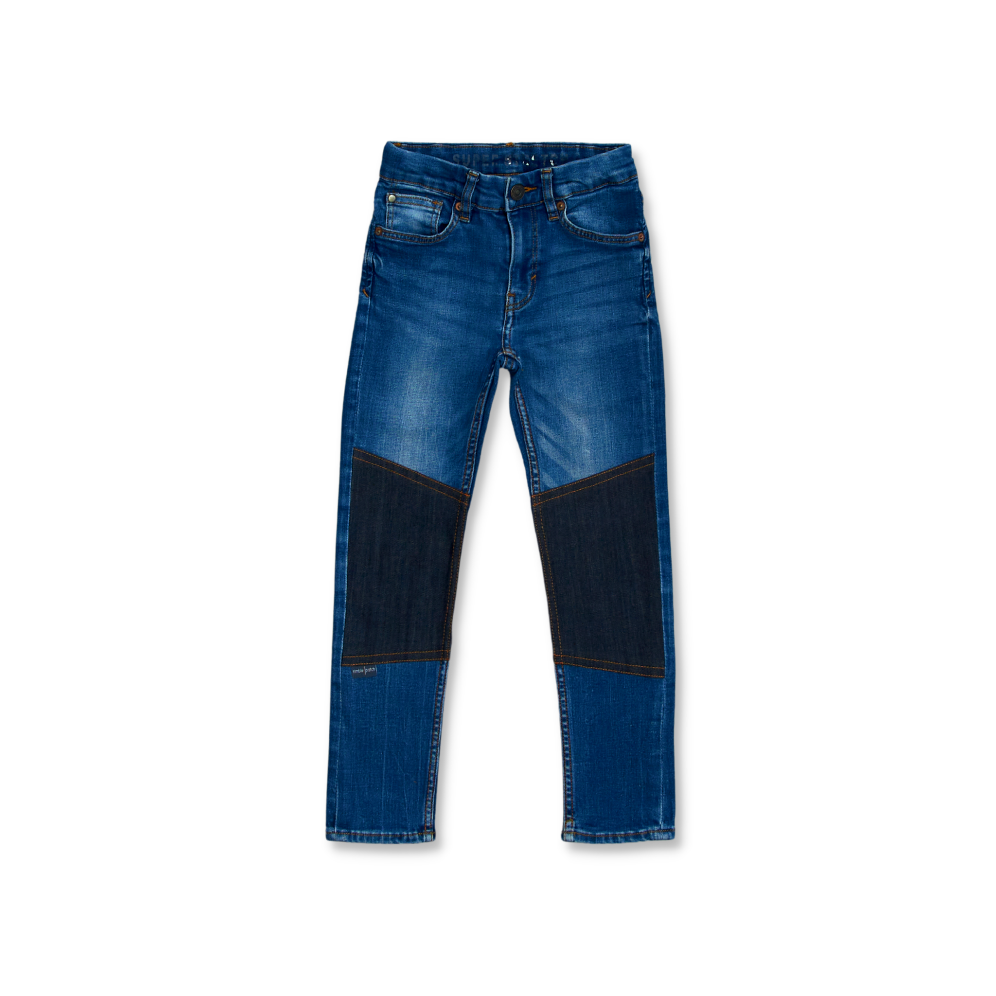 Slitstarka jeans, Slim fit, Stl 122, H&M