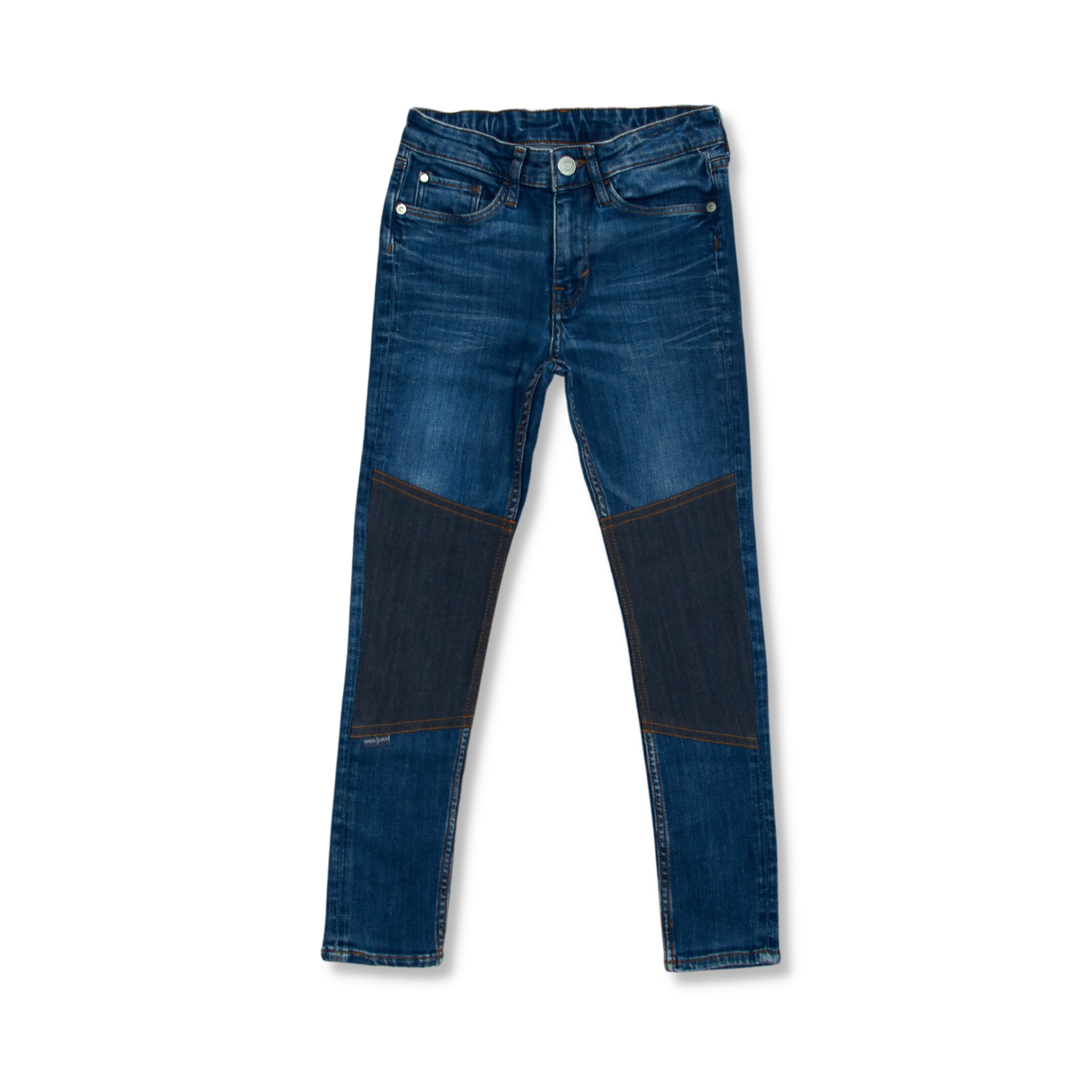 Slitstarka slim fit jeans, Stl 140, H&M