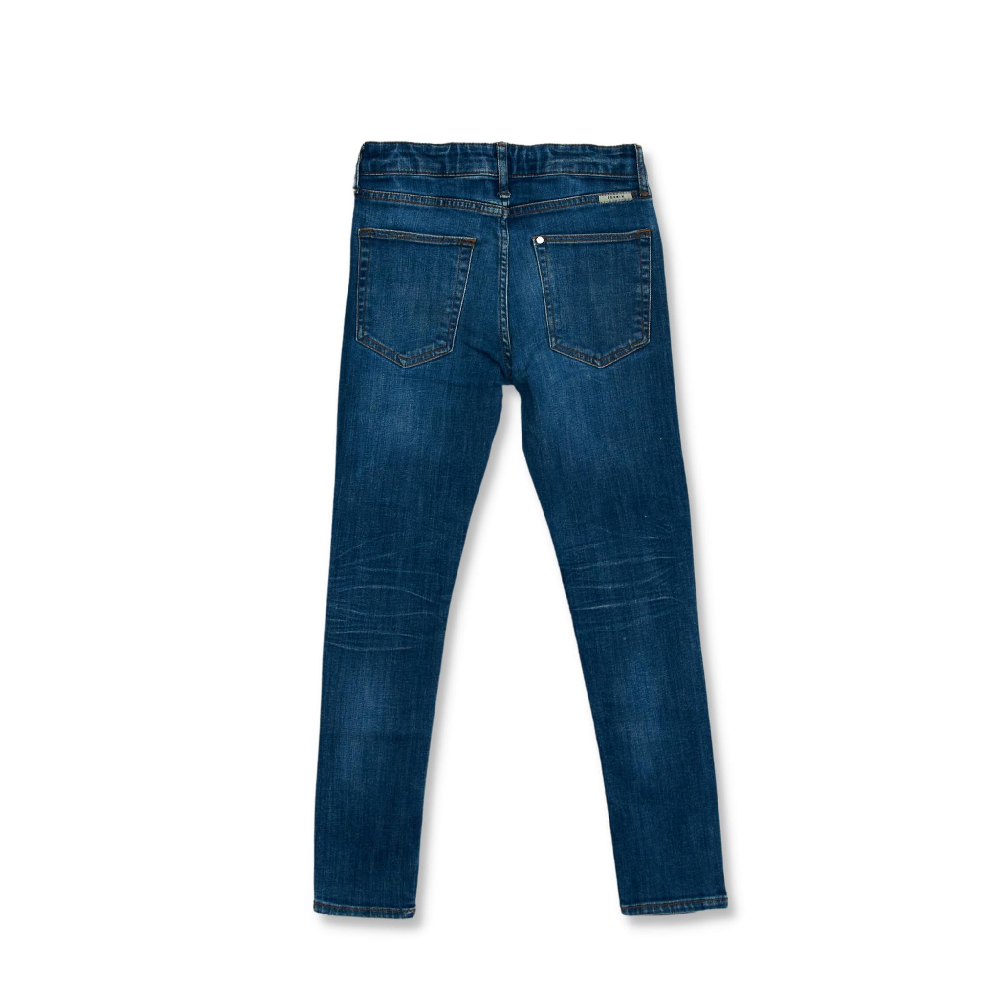 Slitstarka slim fit jeans, Stl 140, H&M
