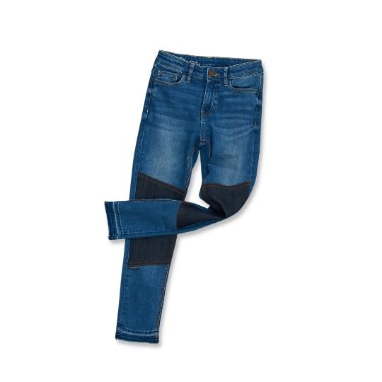Slitstarka slim fit jeans, Stl 140, Lindex