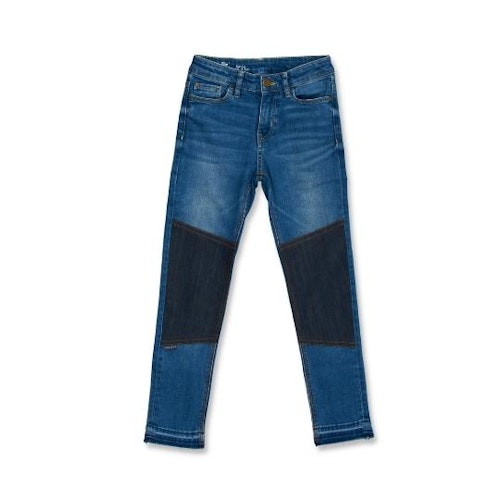 Slitstarka slim fit jeans, Stl 140, Lindex