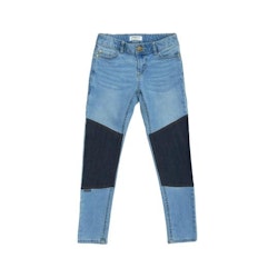 Slitstarka slim fit jeans, Stl 134, Lindex