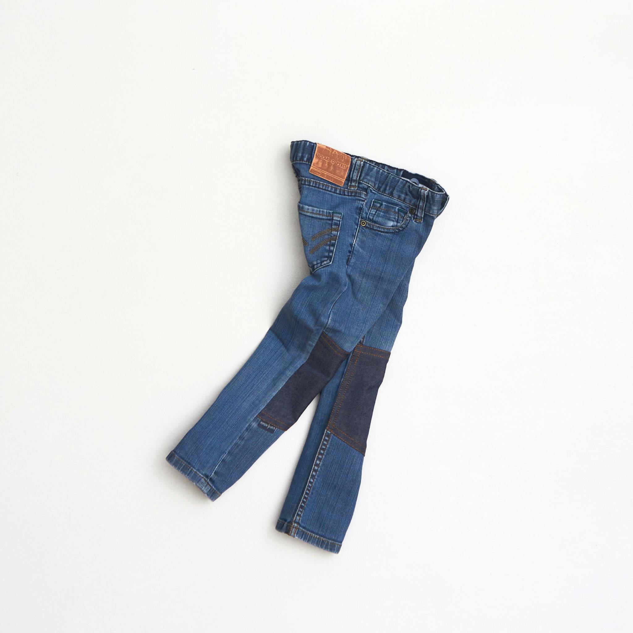Slitstarka jeans i rak modell, Regular fit, stl 98