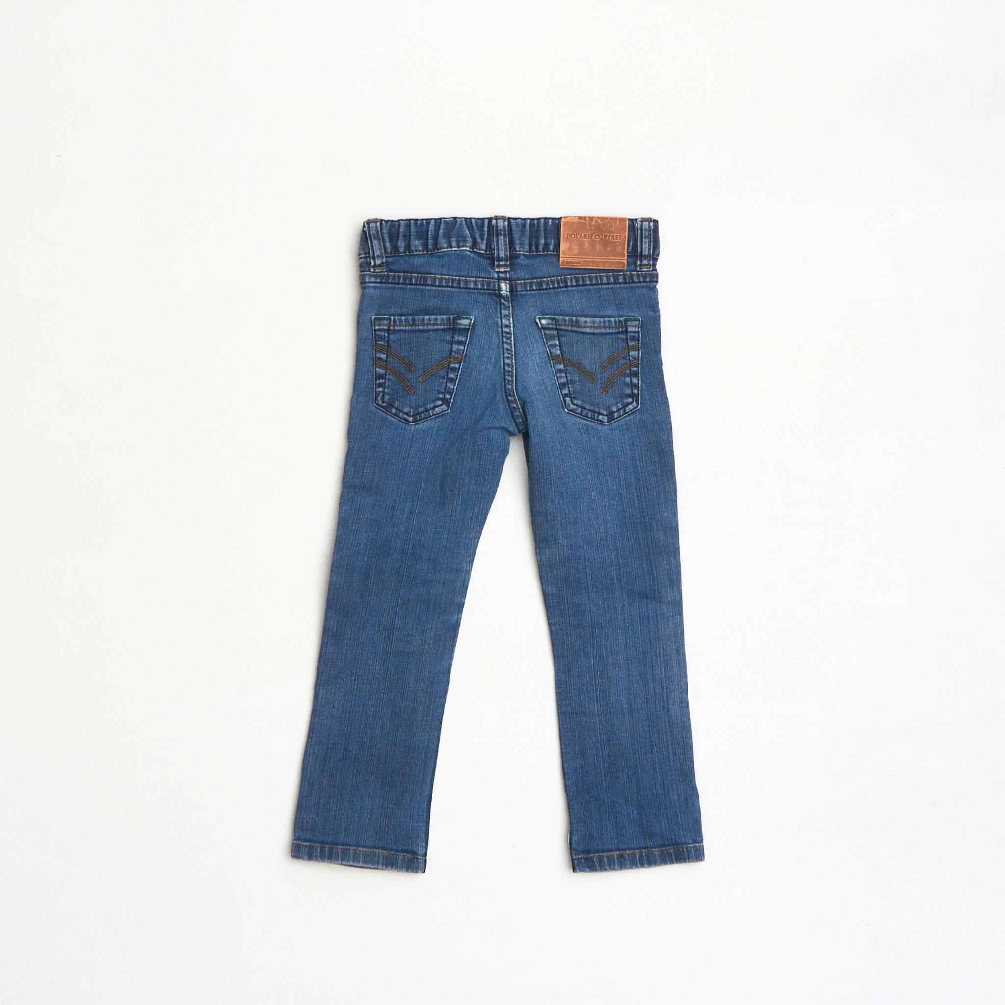 Slitstarka jeans i rak modell, Regular fit, stl 98  (Till Karlstad)