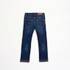 Slitstarka förlängningsbara jeans i rak modell, Regular fit, stl 116, Kappahl