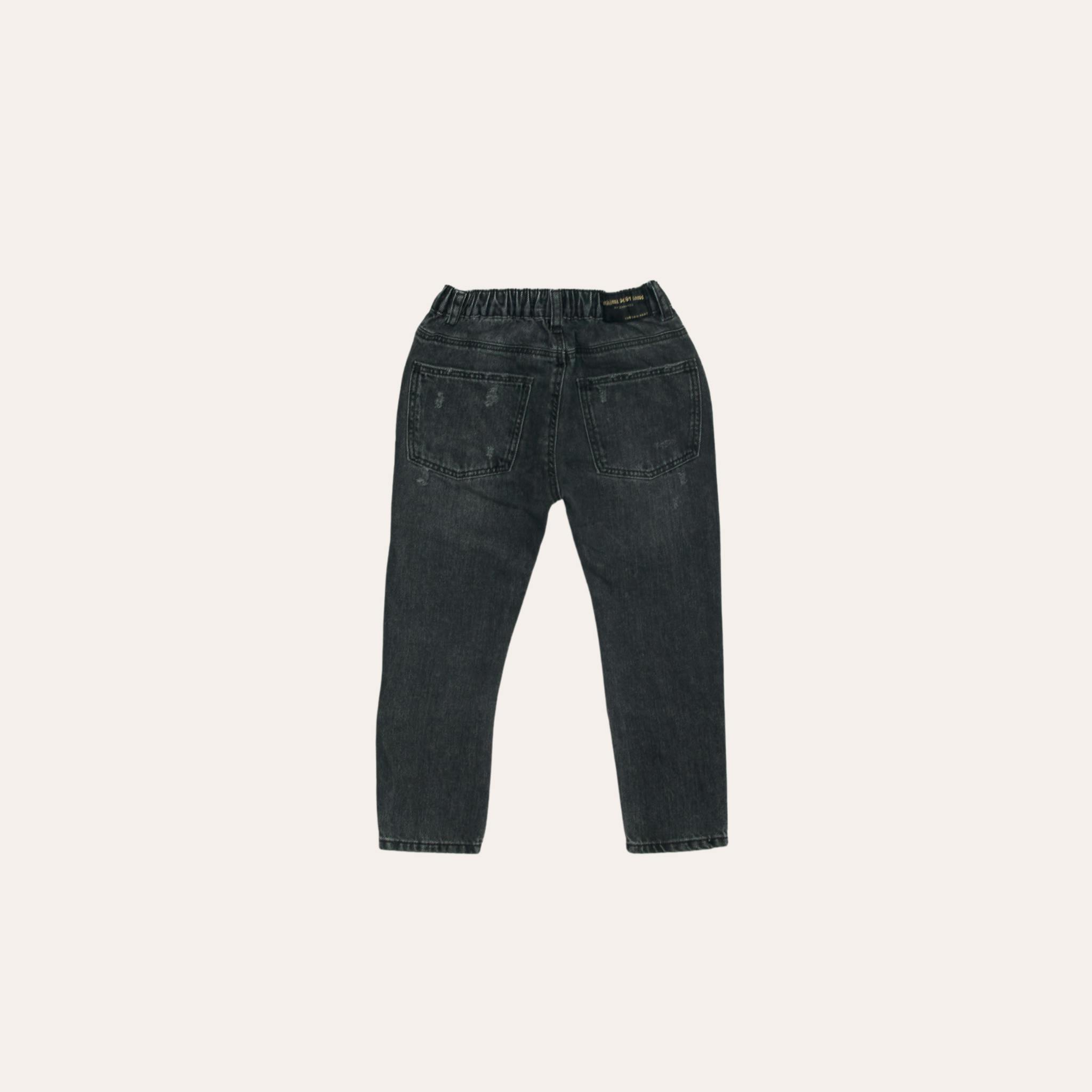 Slitstarka barnjeans, Regular fit, Stl 110