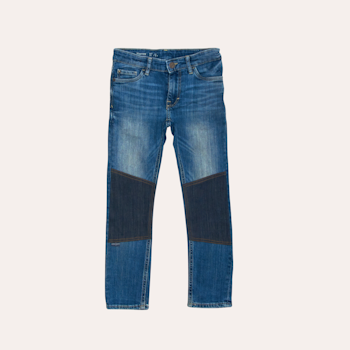 Slitstarka barnjeans, Slim fit, Stl 128