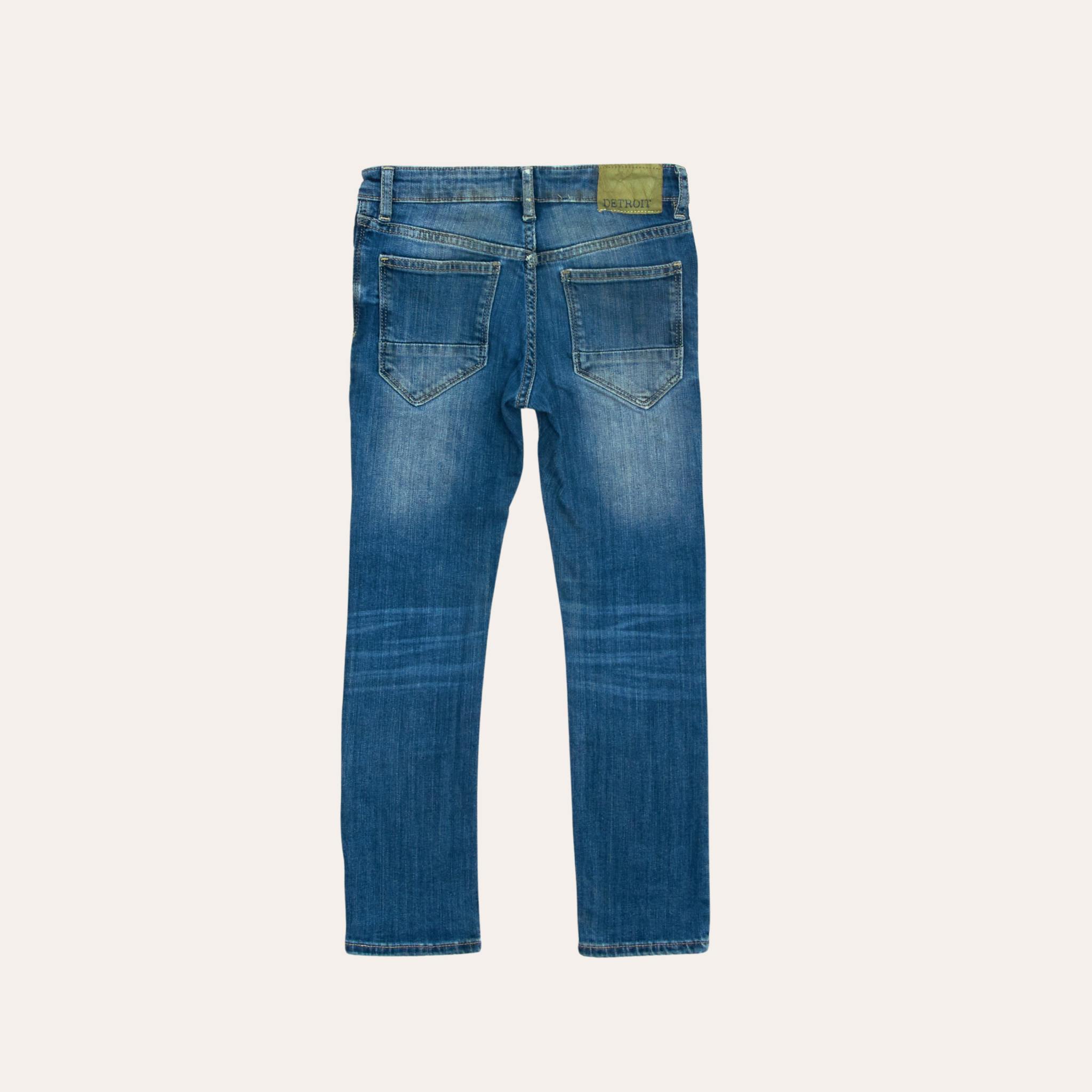 Slitstarka barnjeans, Slim fit, Stl 128