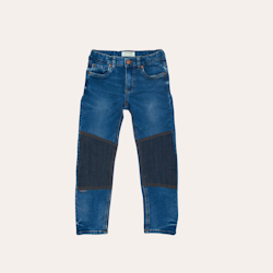 Slitstarka barnjeans, Regular fit, Stl 116