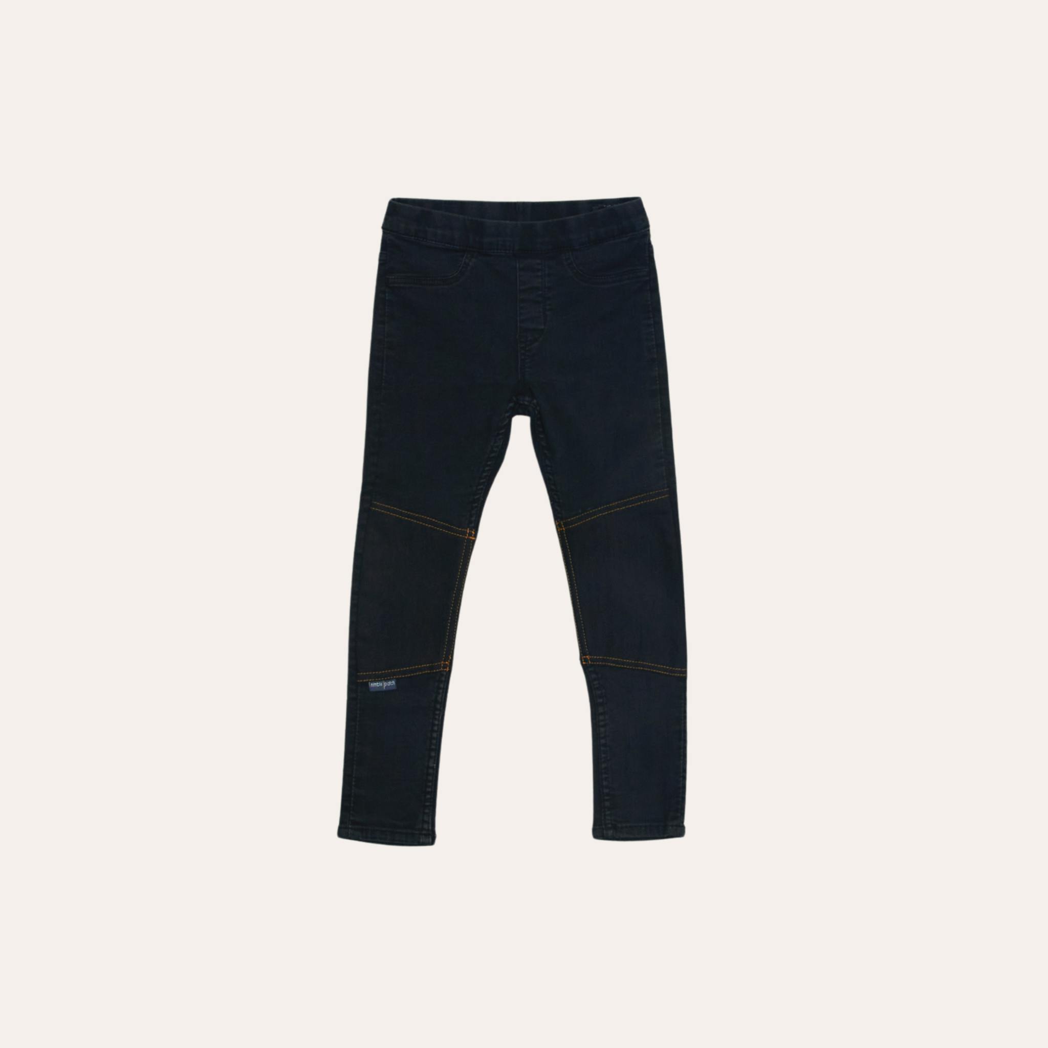 Slitstarka barnjeans, Leggings, Stl 104