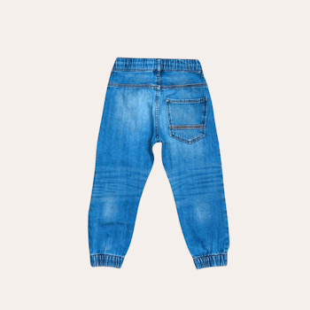 Slitstarka barnjeans, Loose fit, Stl 110