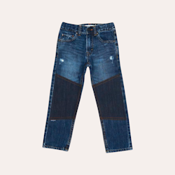 Slitstarka barnjeans, Regular fit, Stl 110