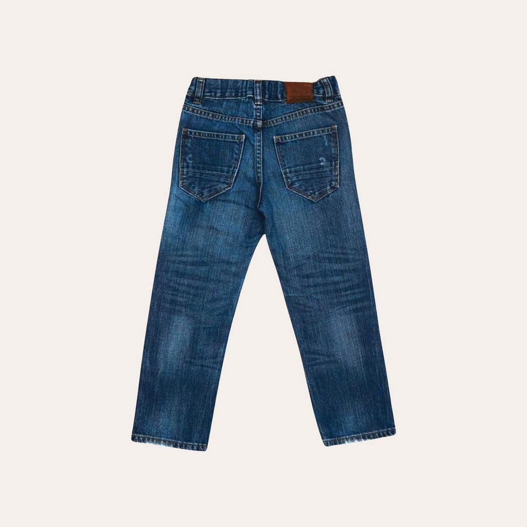 Slitstarka barnjeans, Regular fit, Stl 110