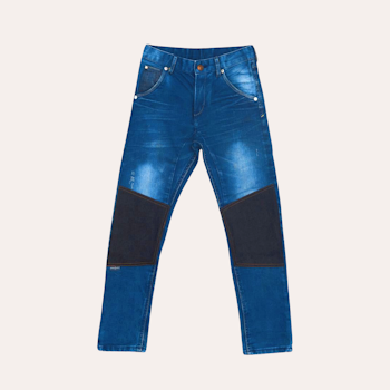 Slitstarka barnjeans, Regular fit, Stl 128