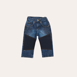 Slitstarka barnjeans, Loose fit, Stl 92