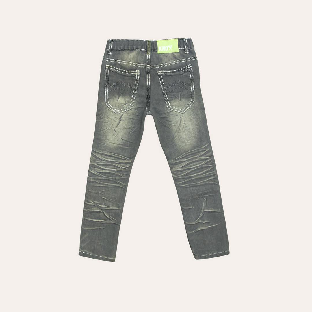 Slitstarka barnjeans, Regular fit, Stl 110