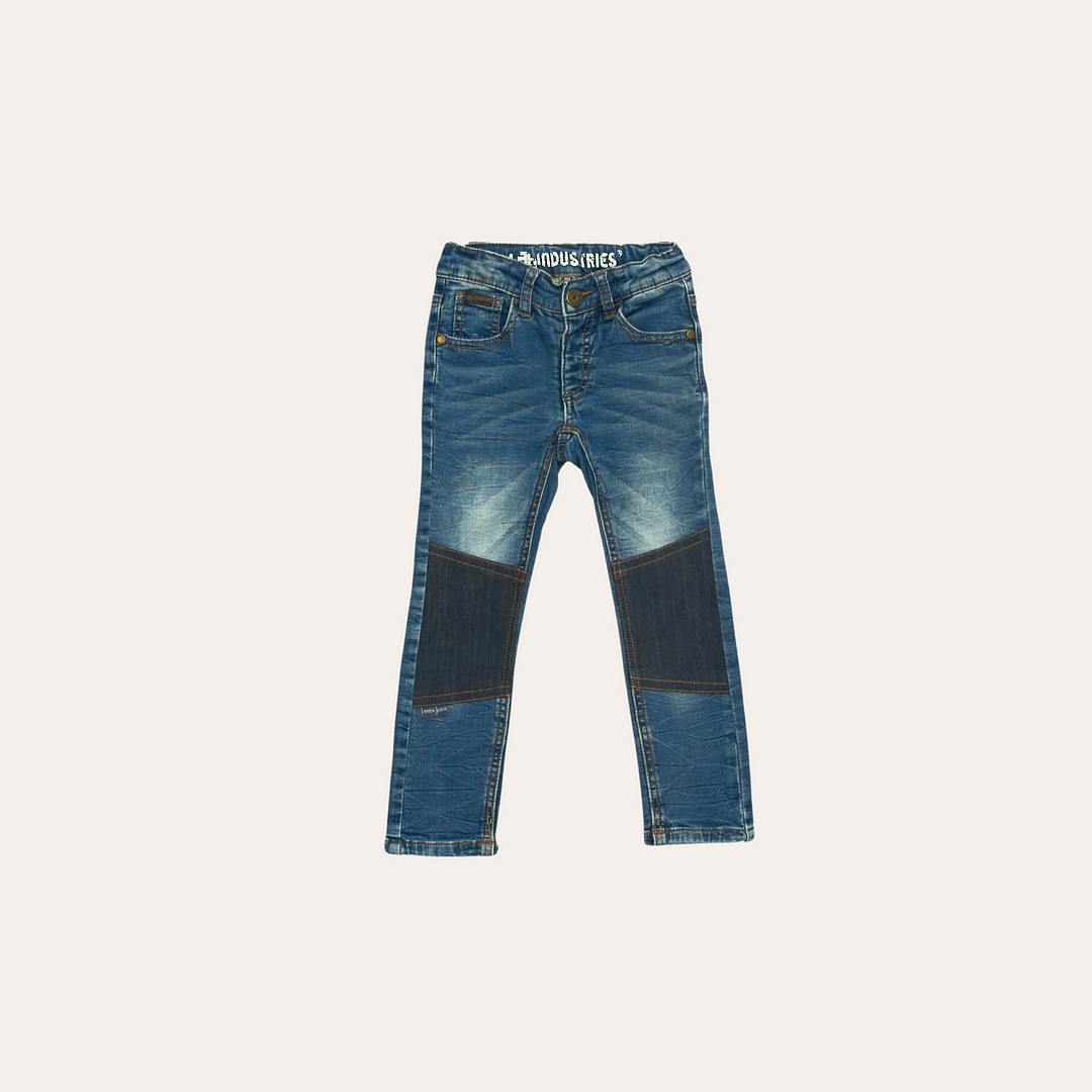 Slitstarka barnjeans, Regular fit, Stl 104