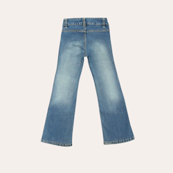 Slitstarka barnjeans, Regular fit, Stl 128