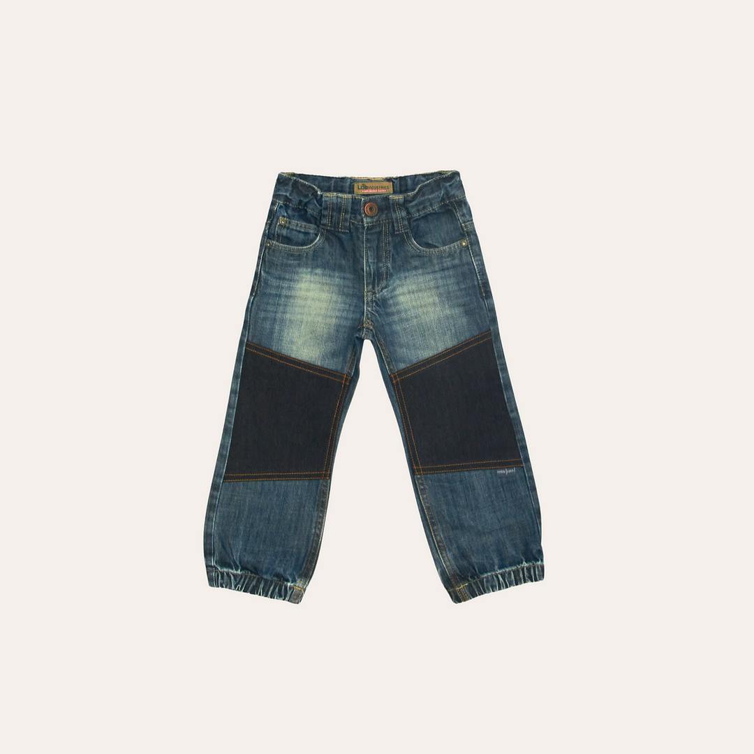 Slitstarka barnjeans, Loose fit, Stl 98