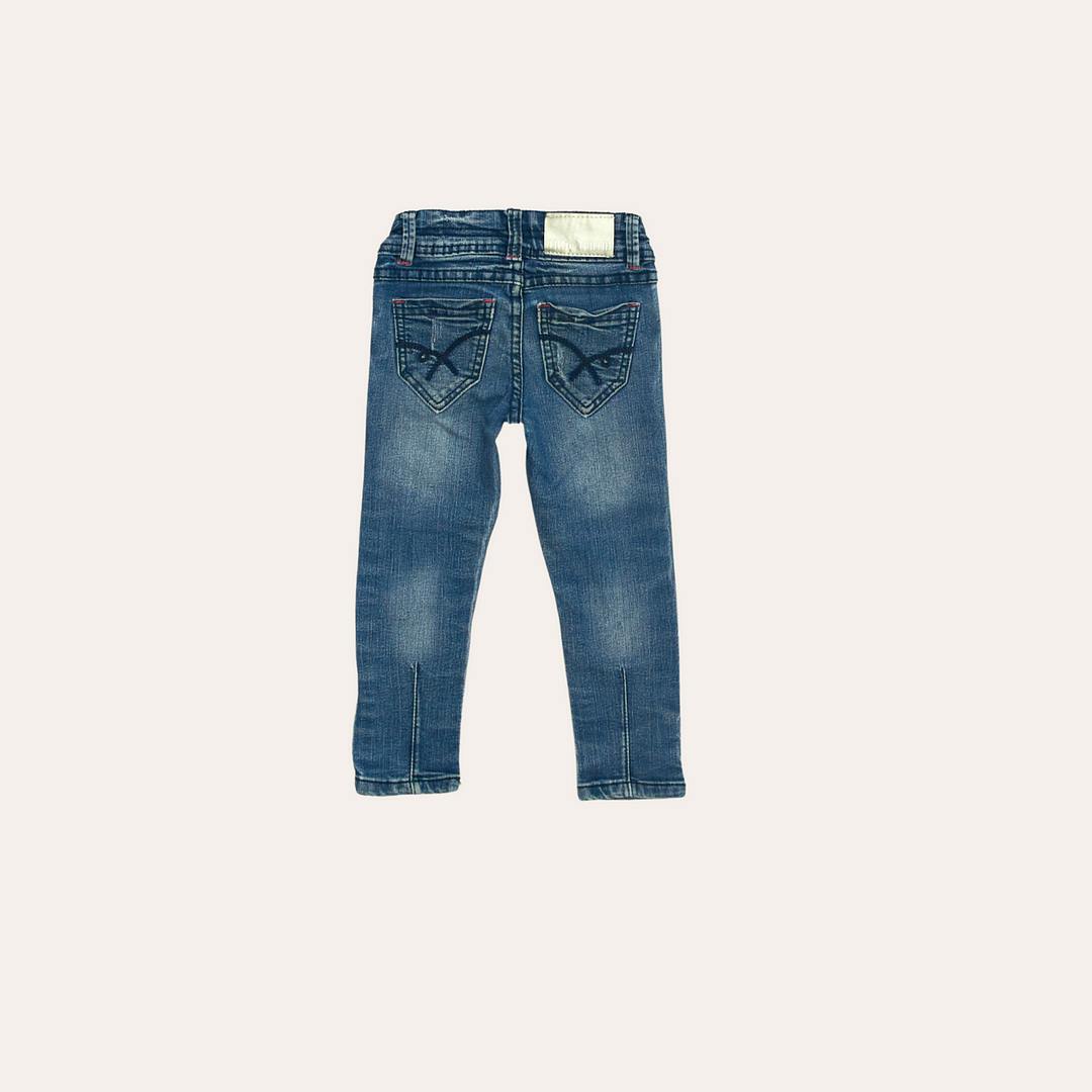 Slitstarka barnjeans, Regular fit, Stl 98