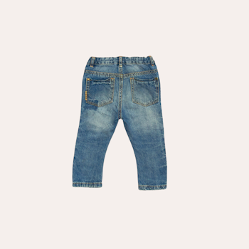 Slitstarka barnjeans, Regular fit, Stl 90