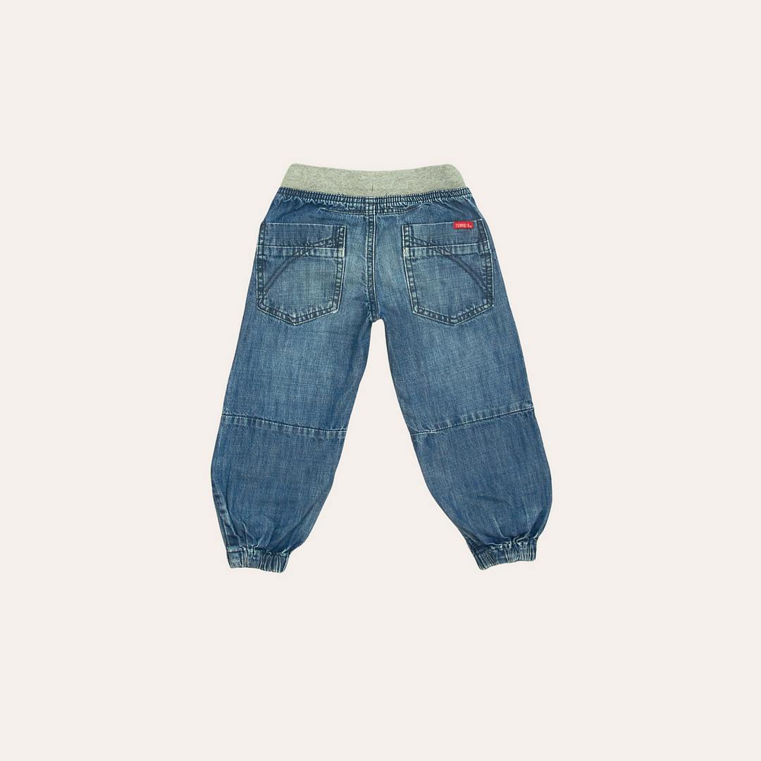 Slitstarka barnjeans, Loose fit, Stl 98