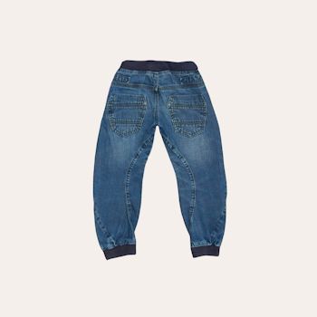 Slitstarka barnjeans, Loose fit, Stl 104